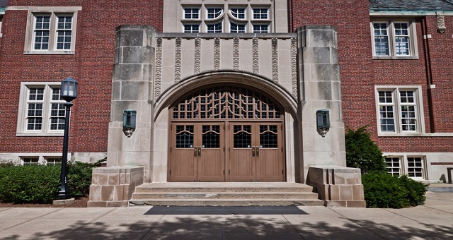 The Purdue University Memorial Student Union Building in Indiana, Kaplan University, for-profit