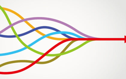 assorted-colored-lines-forming-into-one-straight-line
